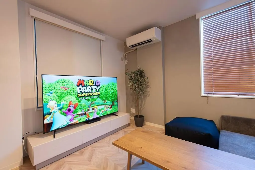 Apartmán Tasonegrandstayosaka なんば日本橋黒門センター3F Japonsko