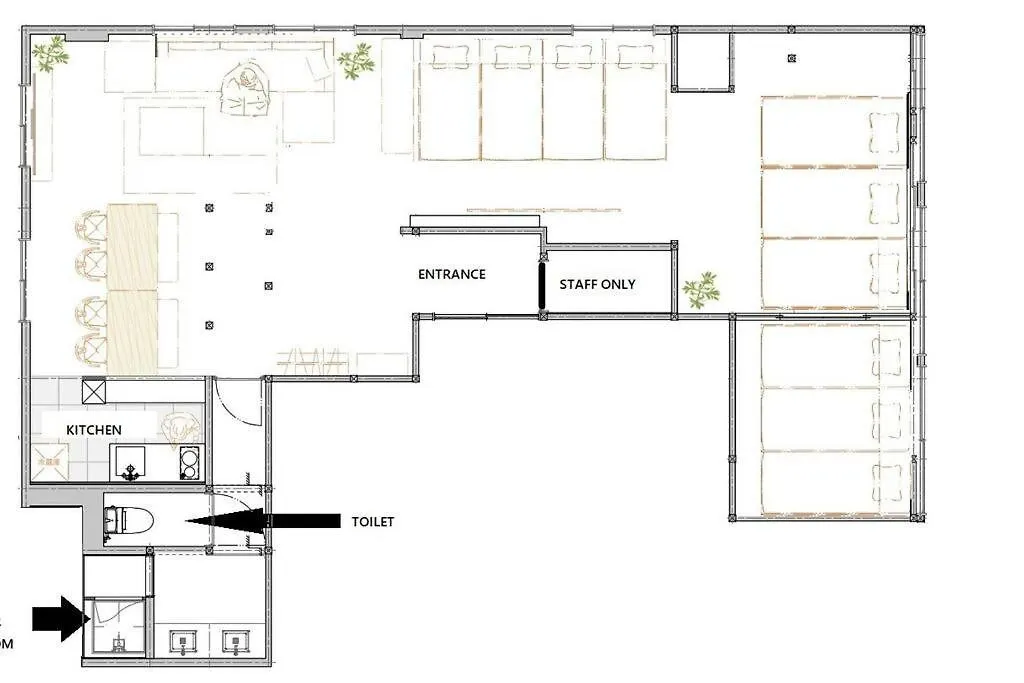 Tasonegrandstayosaka なんば日本橋黒門センター3F Apartmán